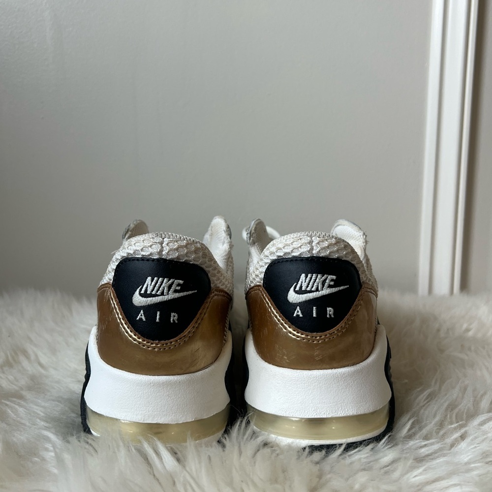 Nike Air Sneakers with Gold and Black Details